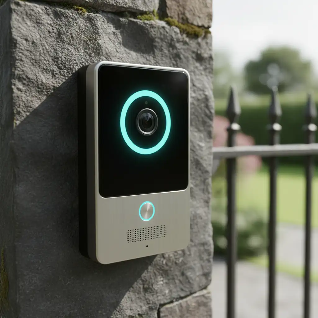 Outdoor video doorbell panel